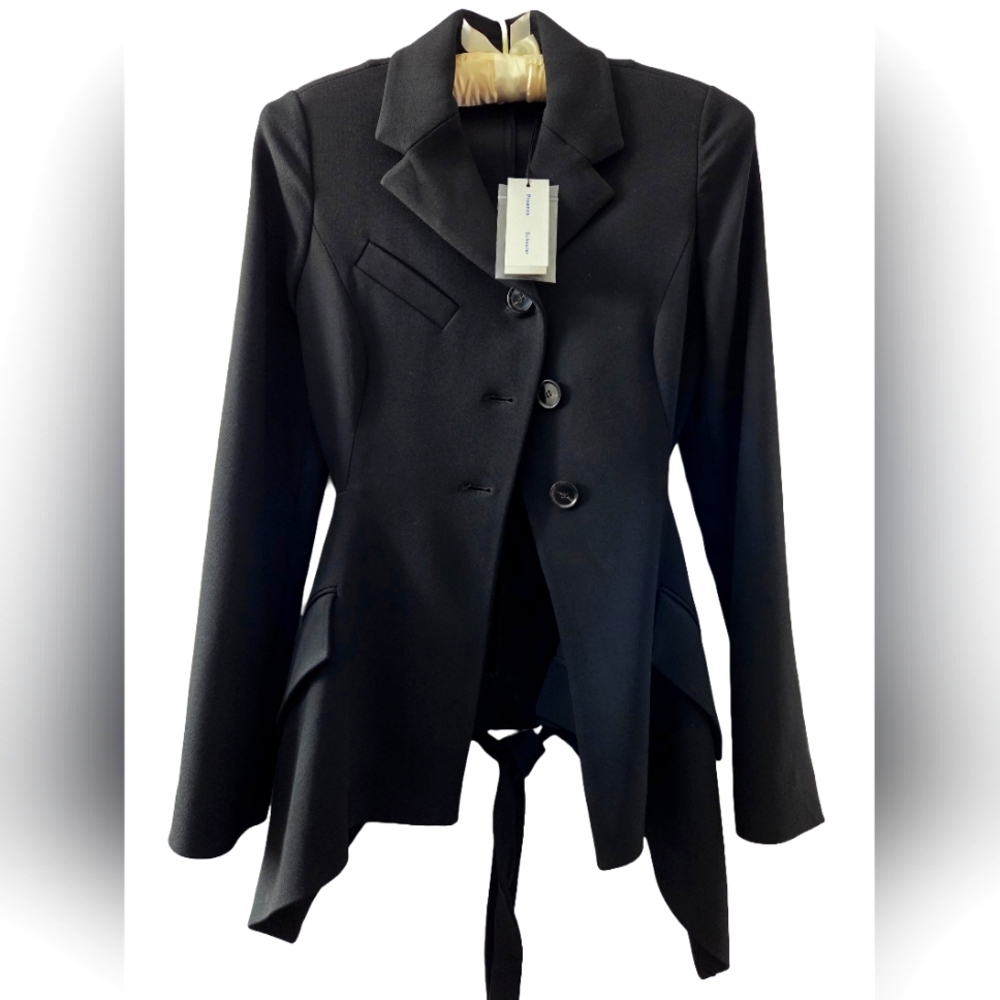 Proenza Schouler
Asymmetric Stretch Crepe Blazer